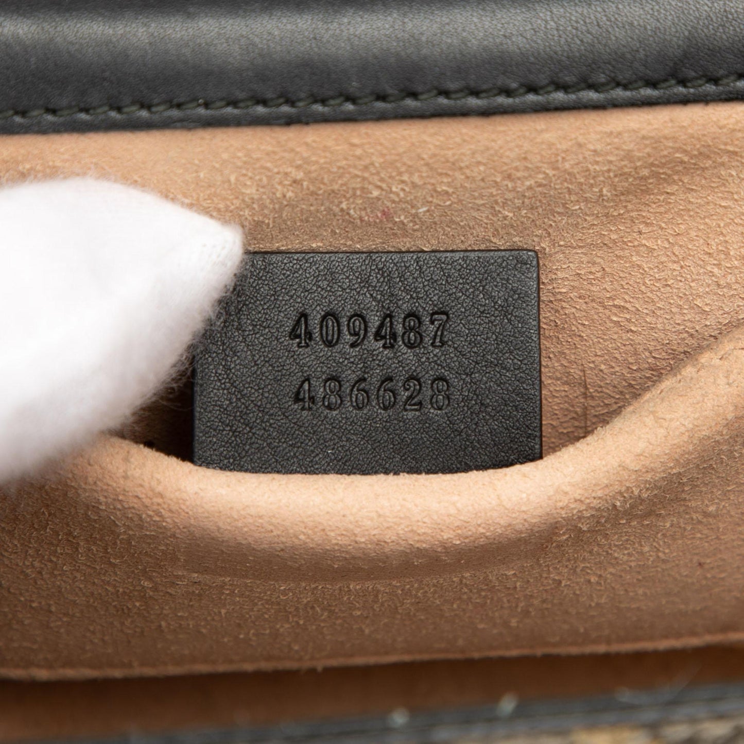 Gucci Small GG Supreme Bee Padlock Crossbody