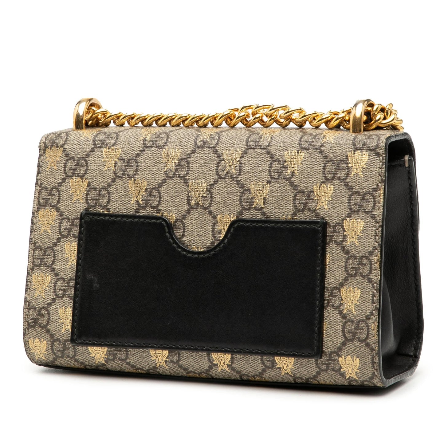 Gucci Small GG Supreme Bee Padlock Crossbody