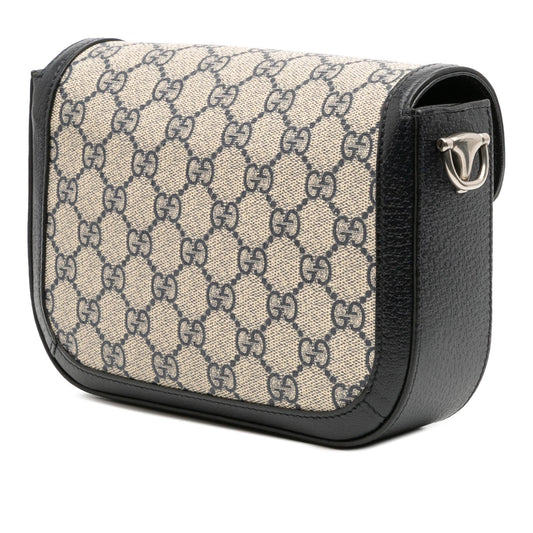Gucci Small GG Supreme Horsebit 1955 Crossbody