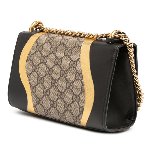 Gucci Small GG Supreme Osiride Padlock Crossbody