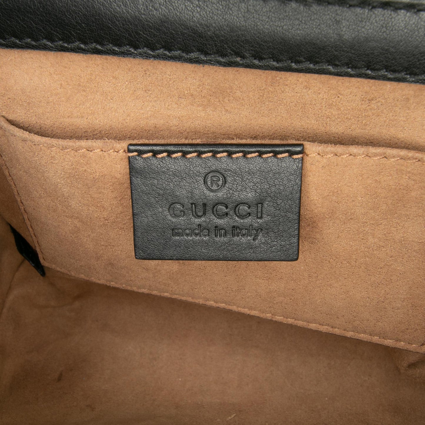 Gucci Small GG Supreme Padlock Crossbody