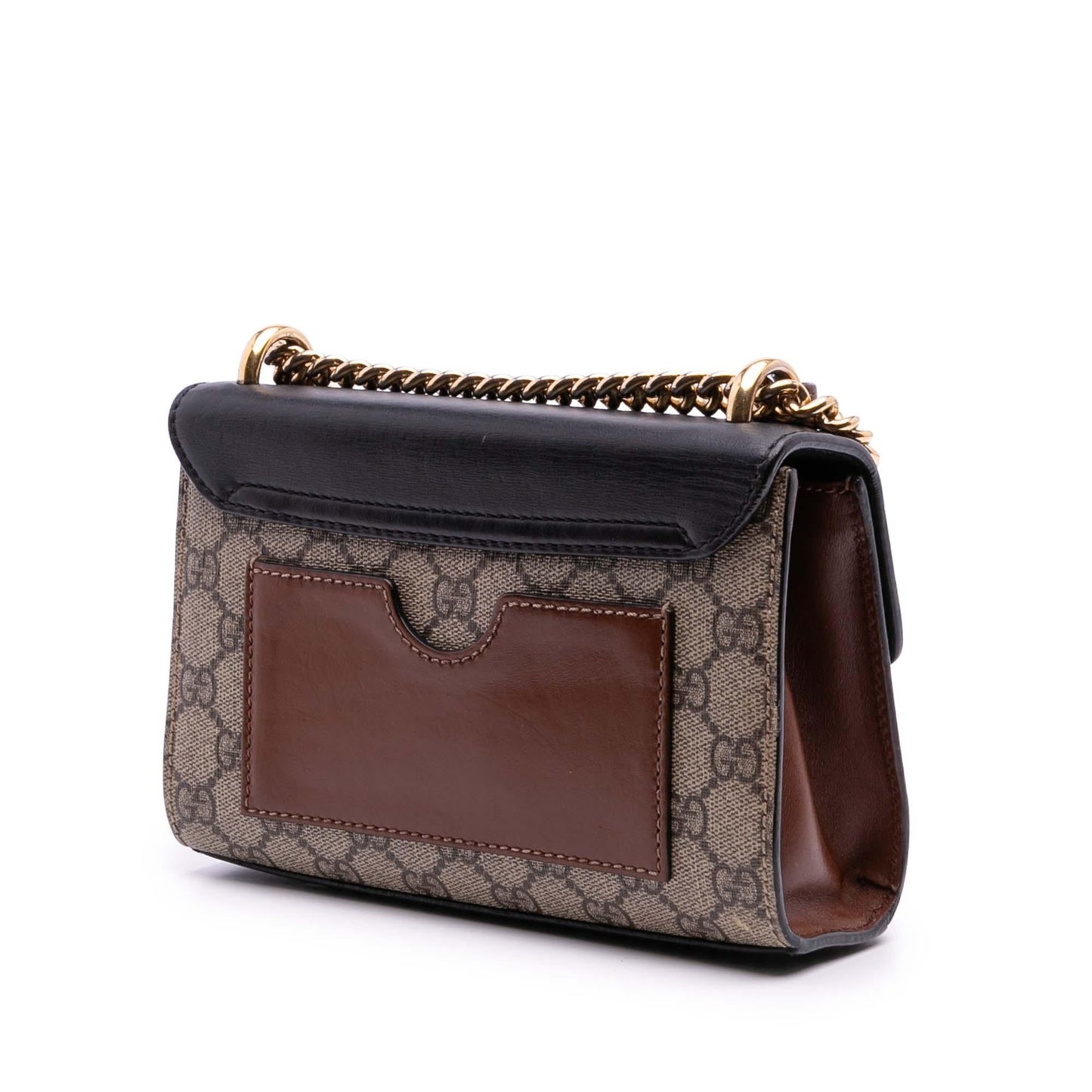 Gucci Small GG Supreme Padlock Crossbody