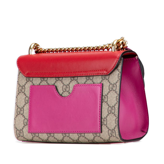 Gucci Small GG Supreme Padlock Crossbody