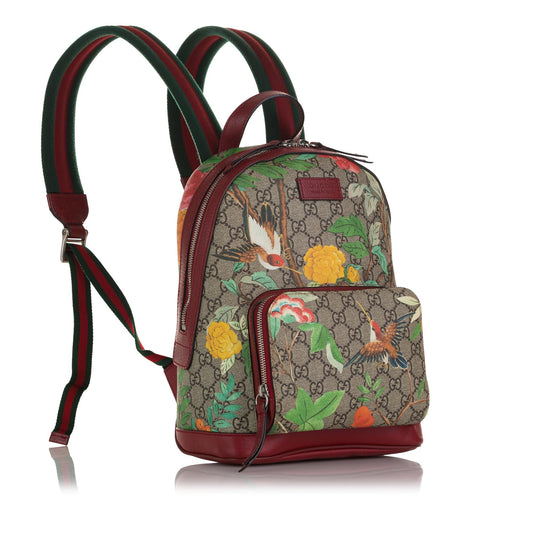 Gucci Small GG Supreme Tian Backpack (SHG-Qo8NCn)