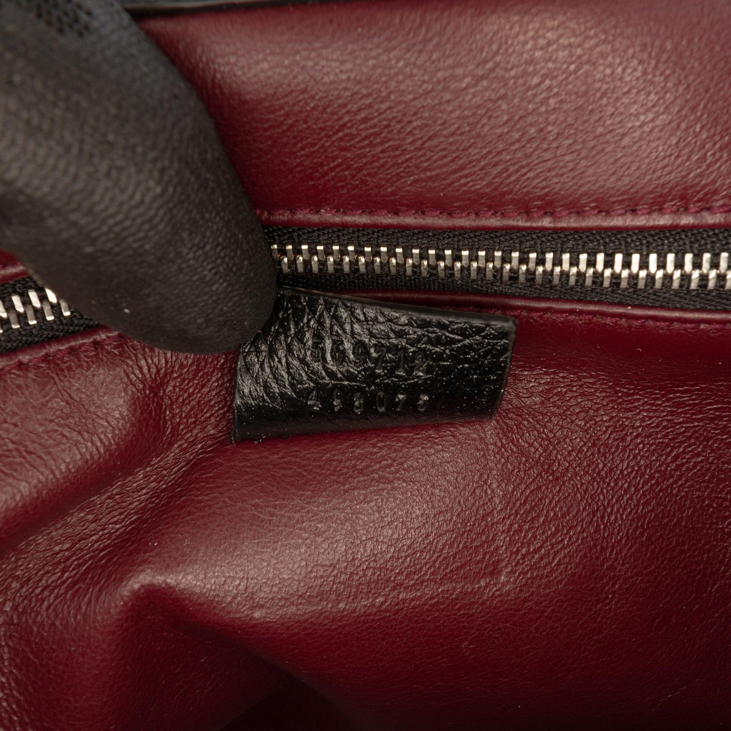 Gucci Small Grained Calfskin Zumi Top Handle Bag