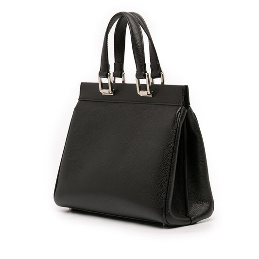 Gucci Small Grained Calfskin Zumi Top Handle Bag