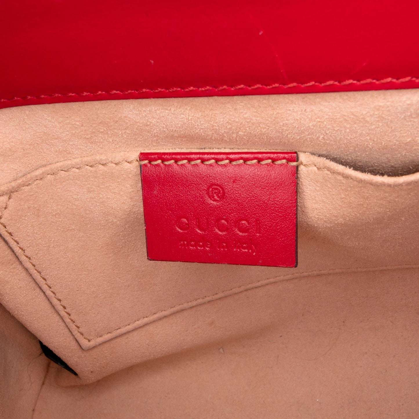Gucci Small Guccissima Padlock Crossbody