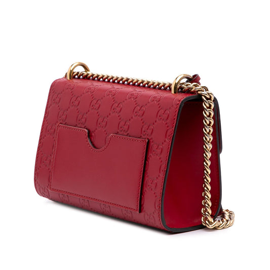 Gucci Small Guccissima Padlock Crossbody