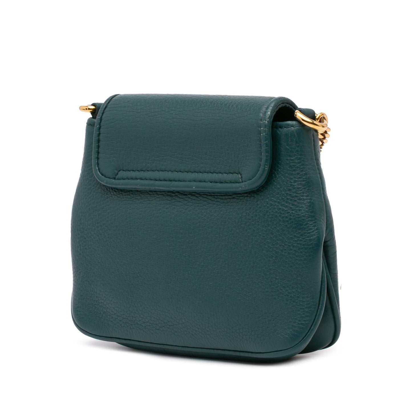 Gucci Small Leather 1973 Chain Crossbody