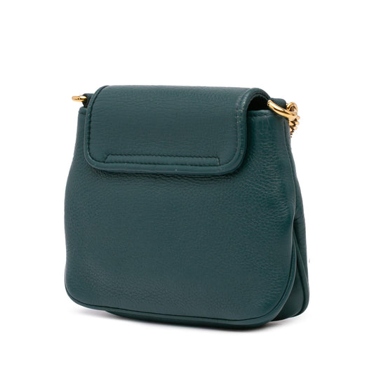Gucci Small Leather 1973 Chain Crossbody
