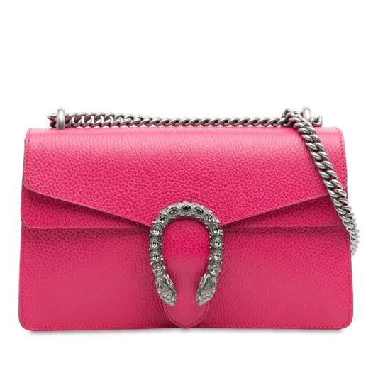 Gucci Small Leather Dionysus Shoulder Bag