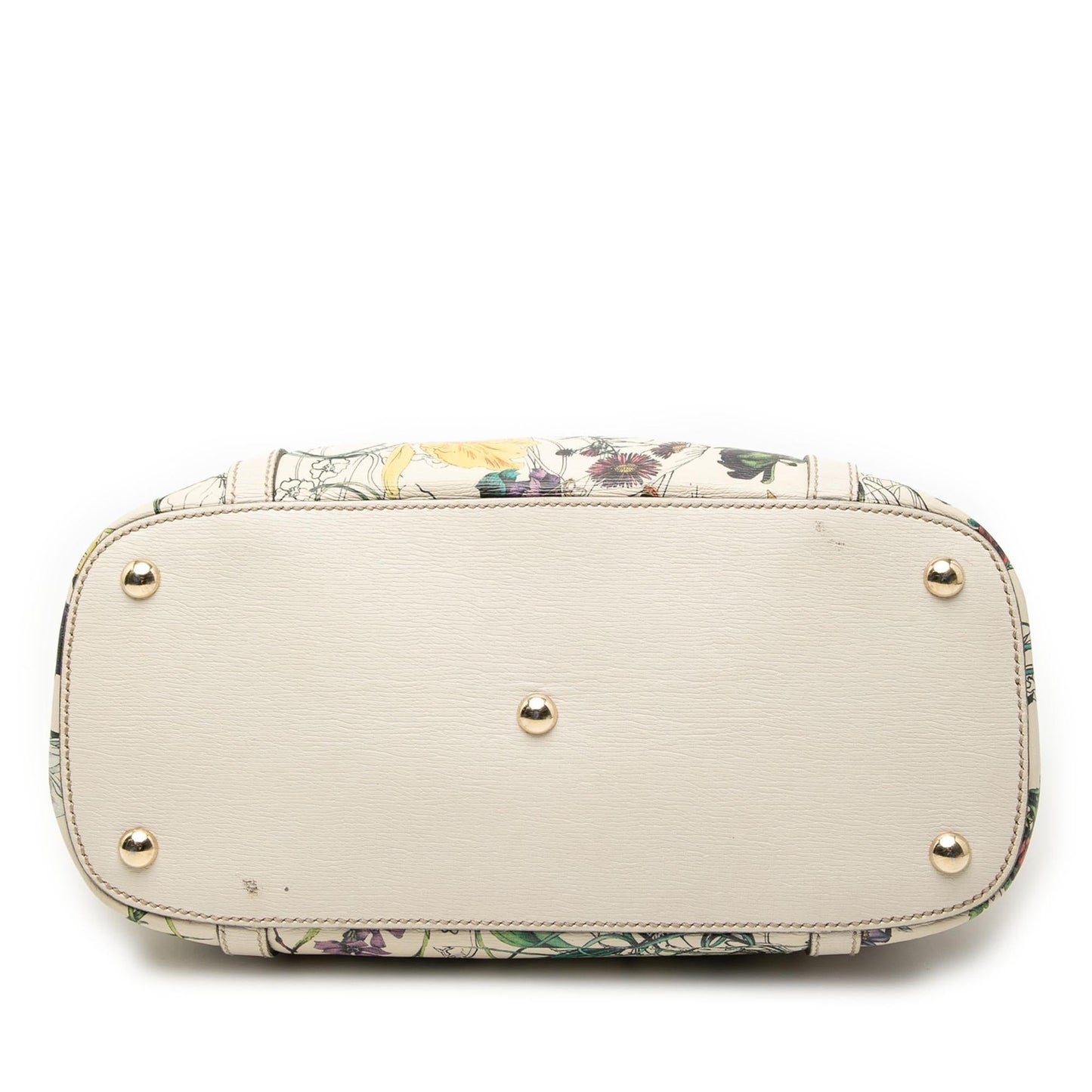 Gucci Small Leather Flora Nice Tote