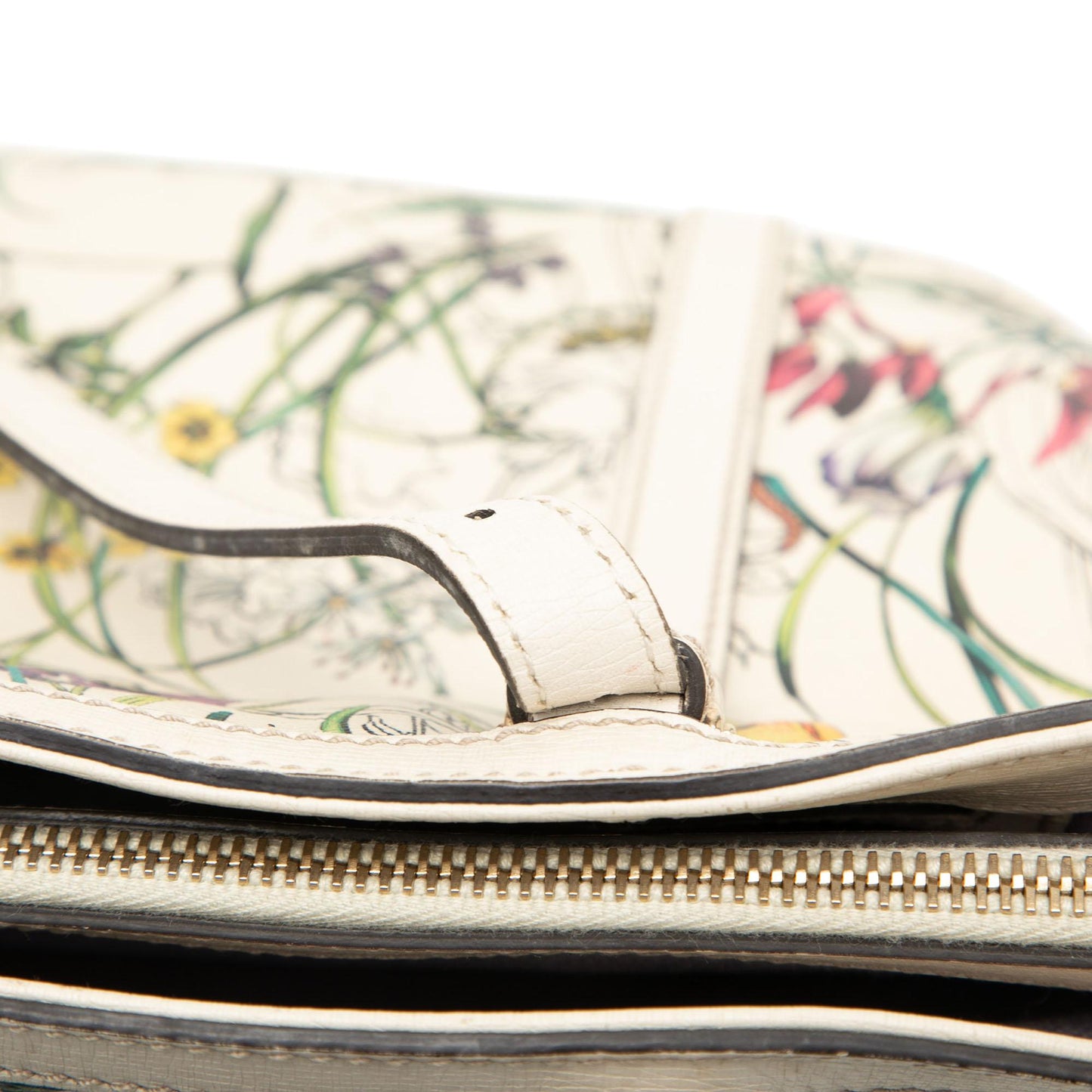 Gucci Small Leather Flora Nice Tote