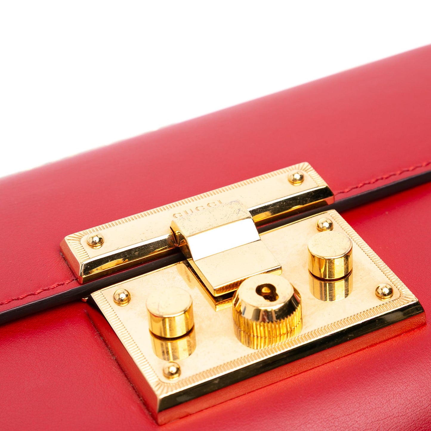 Gucci Small Leather Padlock Crossbody