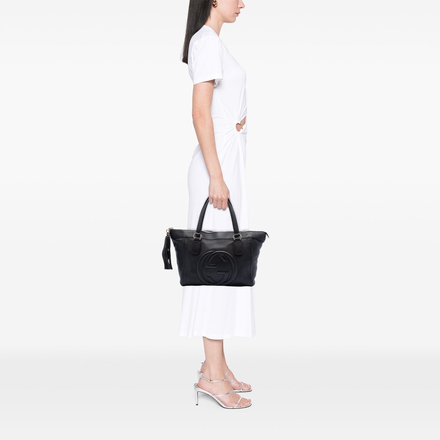 Gucci Small Leather Soho Working Tote