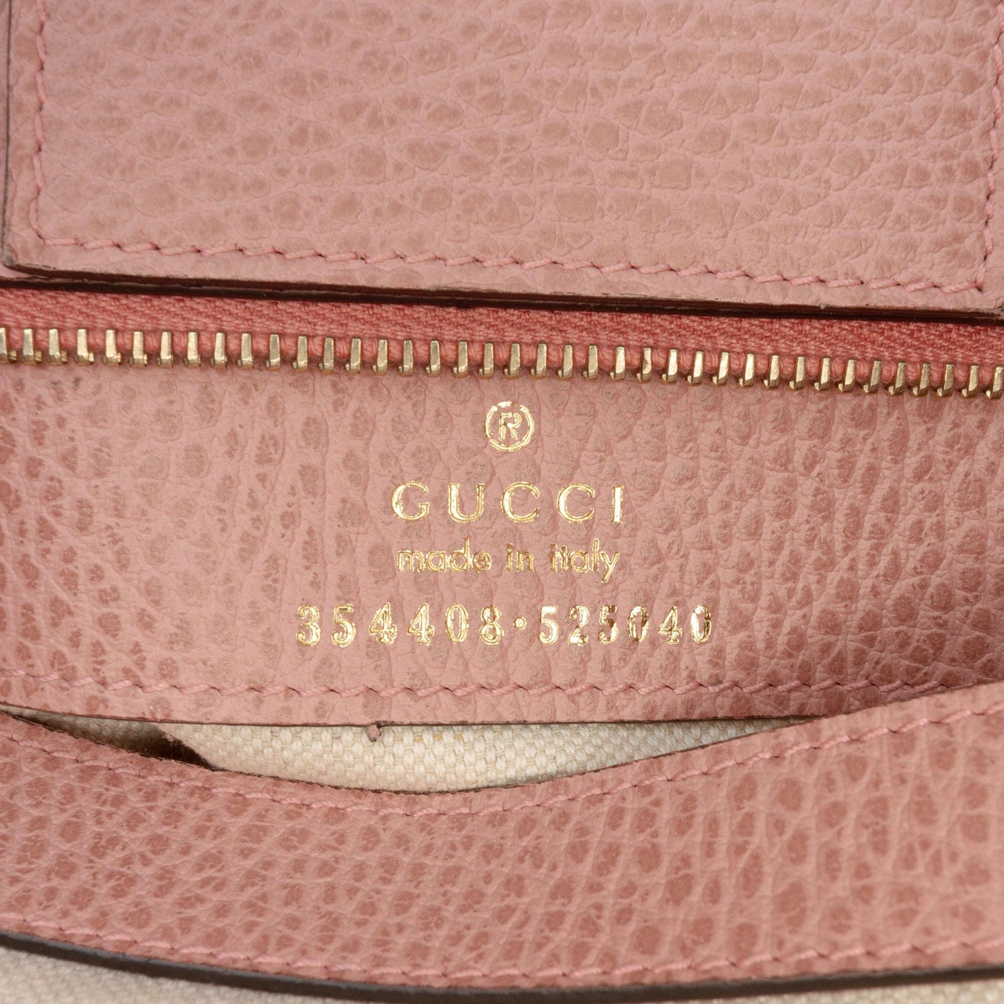 Gucci Small Leather Swing Tote