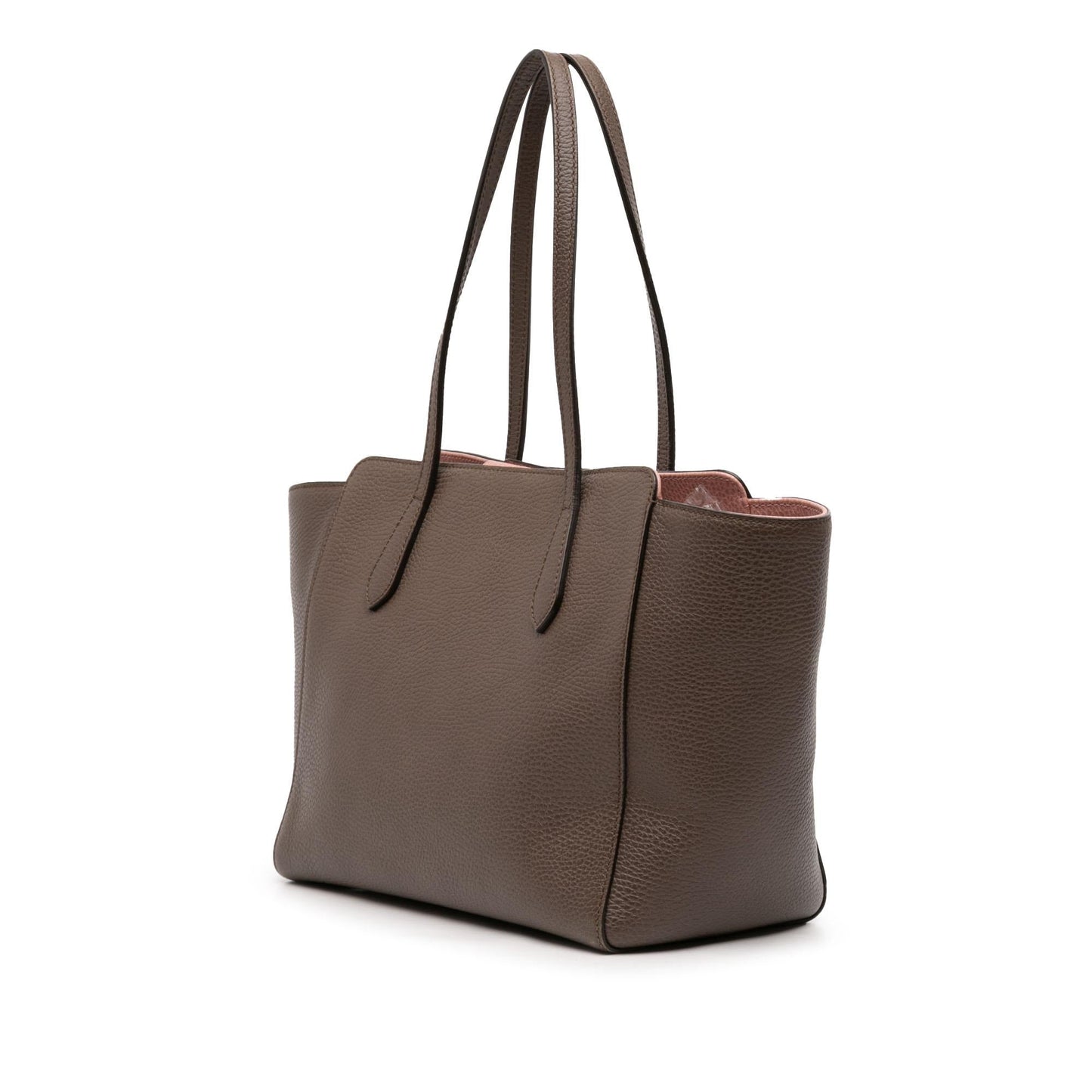 Gucci Small Leather Swing Tote