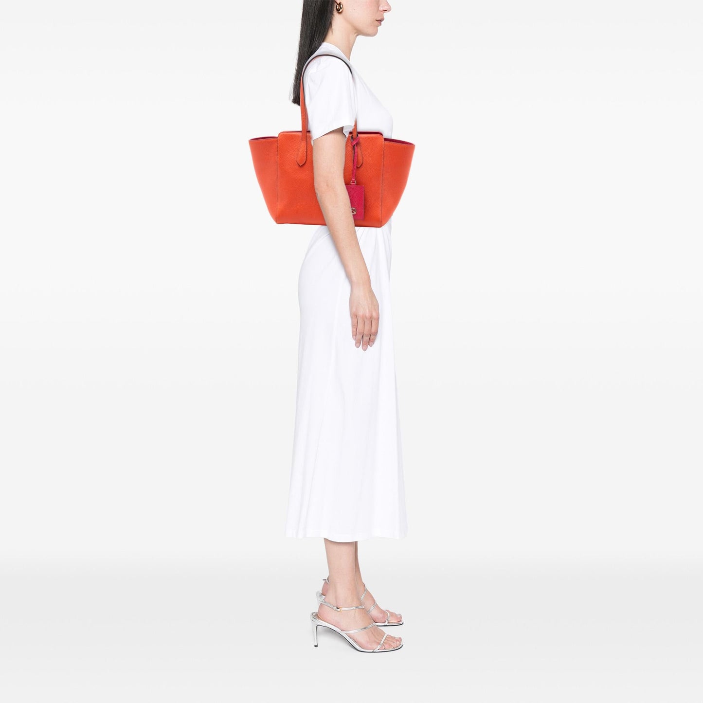 Gucci Small Leather Swing Tote