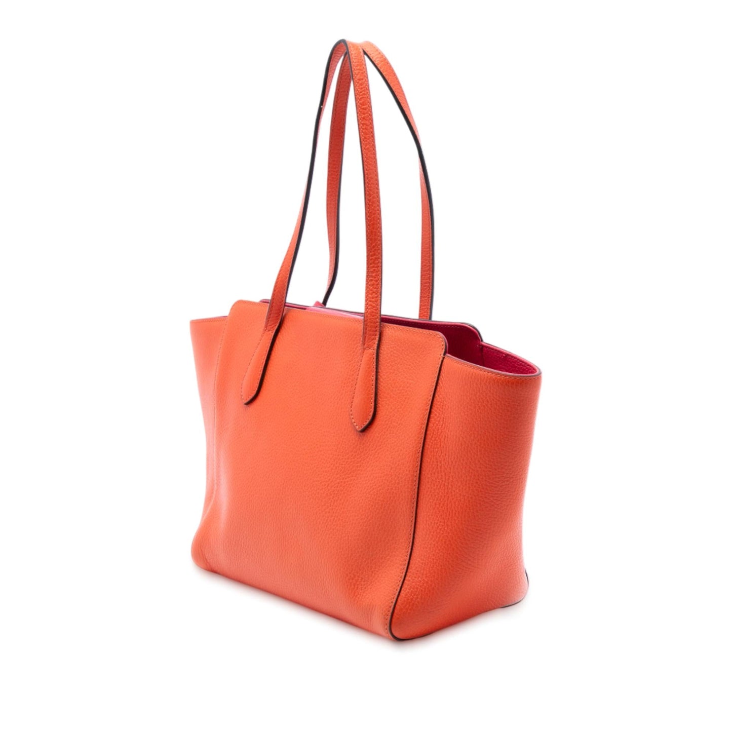 Gucci Small Leather Swing Tote
