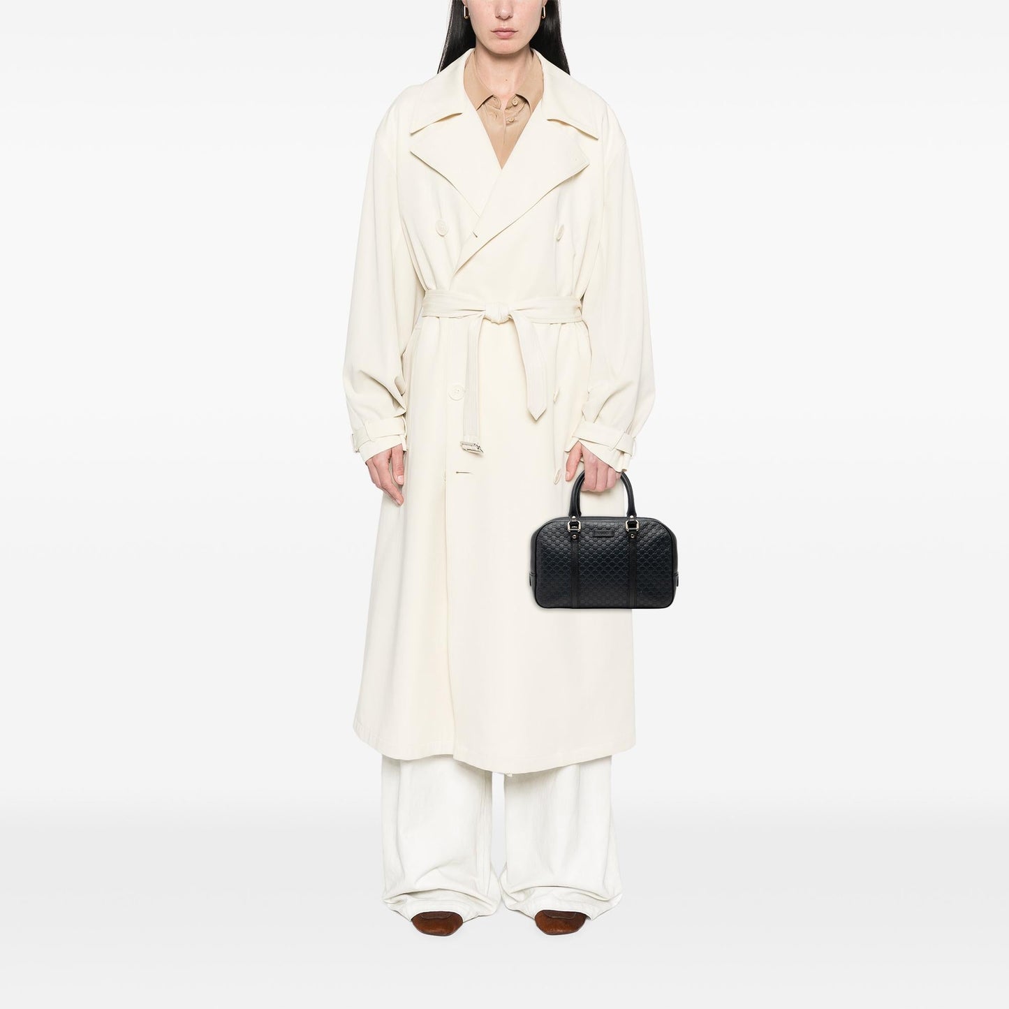 Gucci Small Microguccissima Satchel