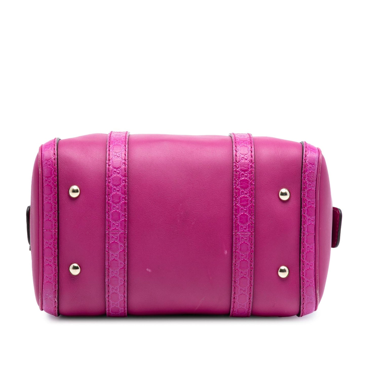 Gucci Small Microguccissima Trimmed Leather Joy Boston Bag