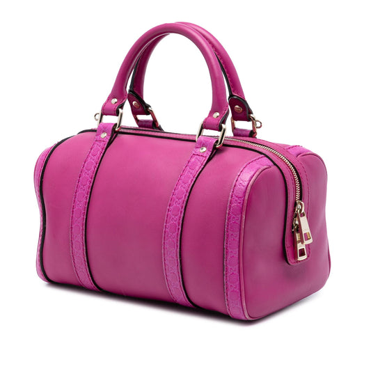 Gucci Small Microguccissima Trimmed Leather Joy Boston Bag