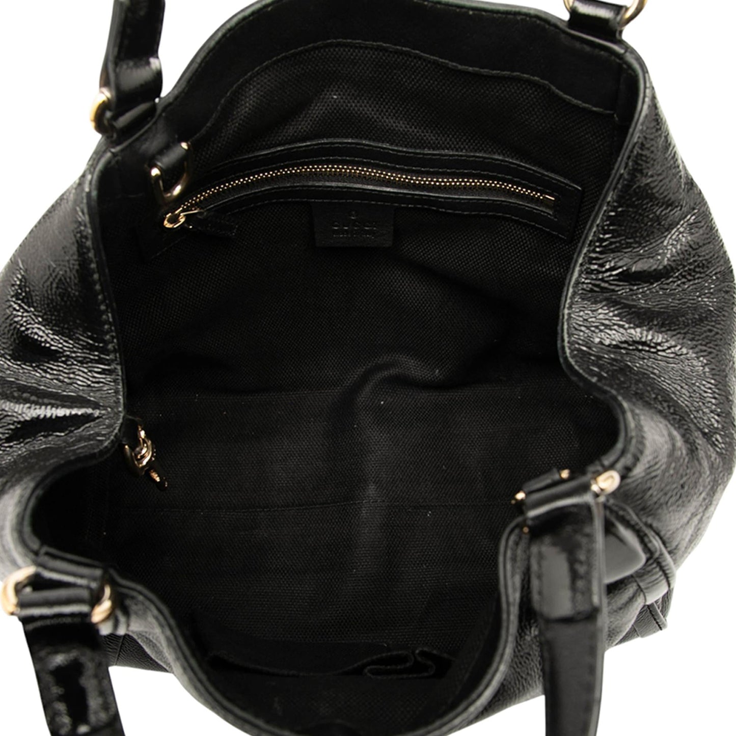 Gucci Small Patent Soho Satchel