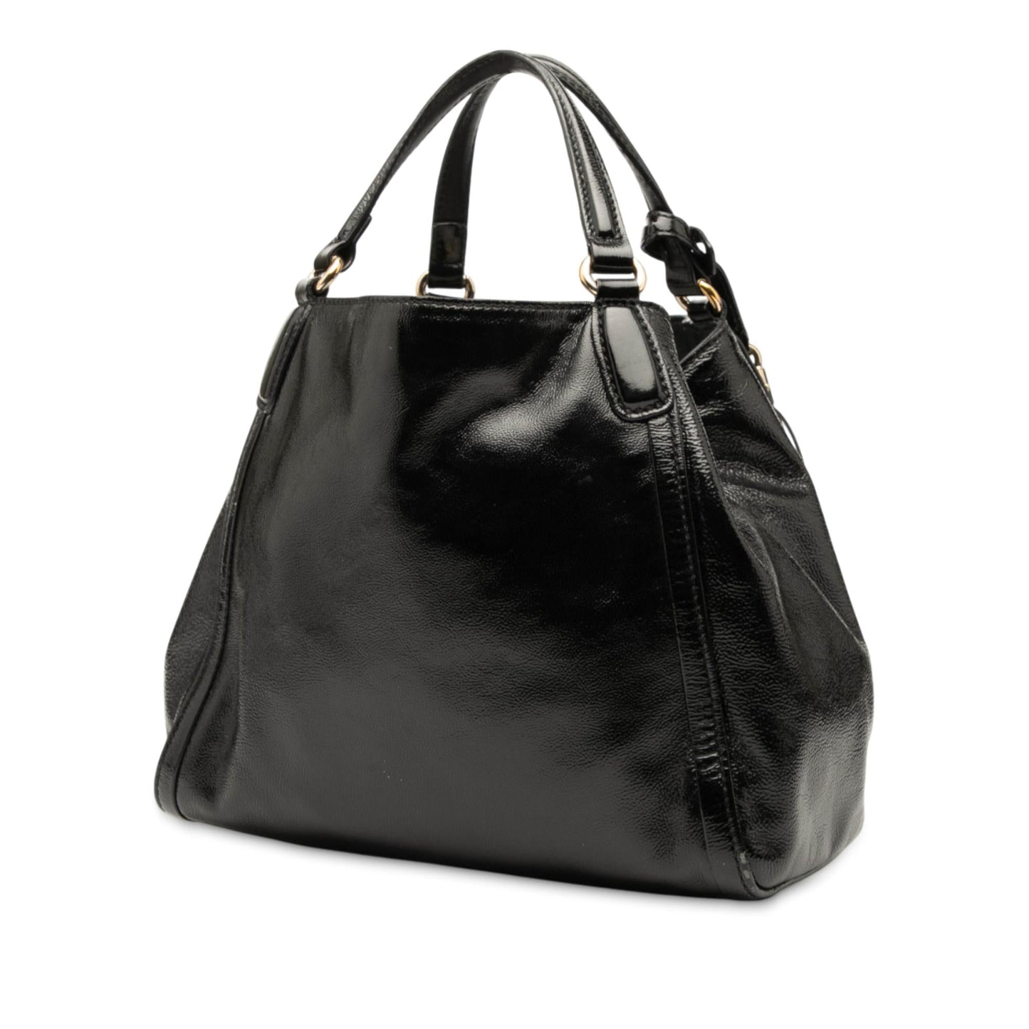 Gucci Small Patent Soho Satchel