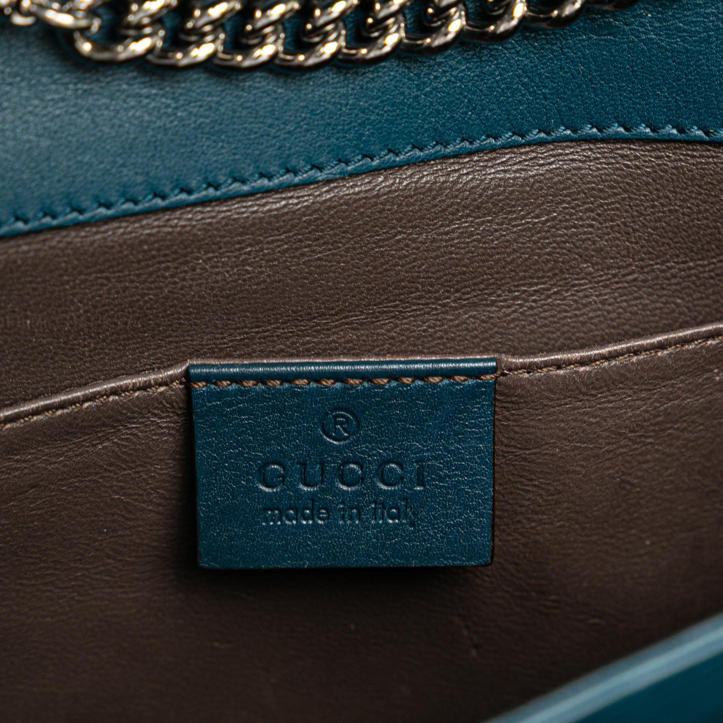 Gucci Small Polished Calfskin Interlocking G Dollar Crossbody