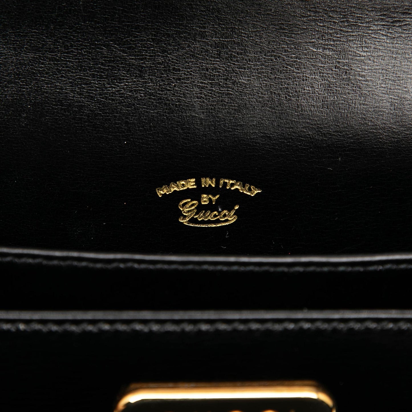 Gucci Smooth Leather Top Handle Bag