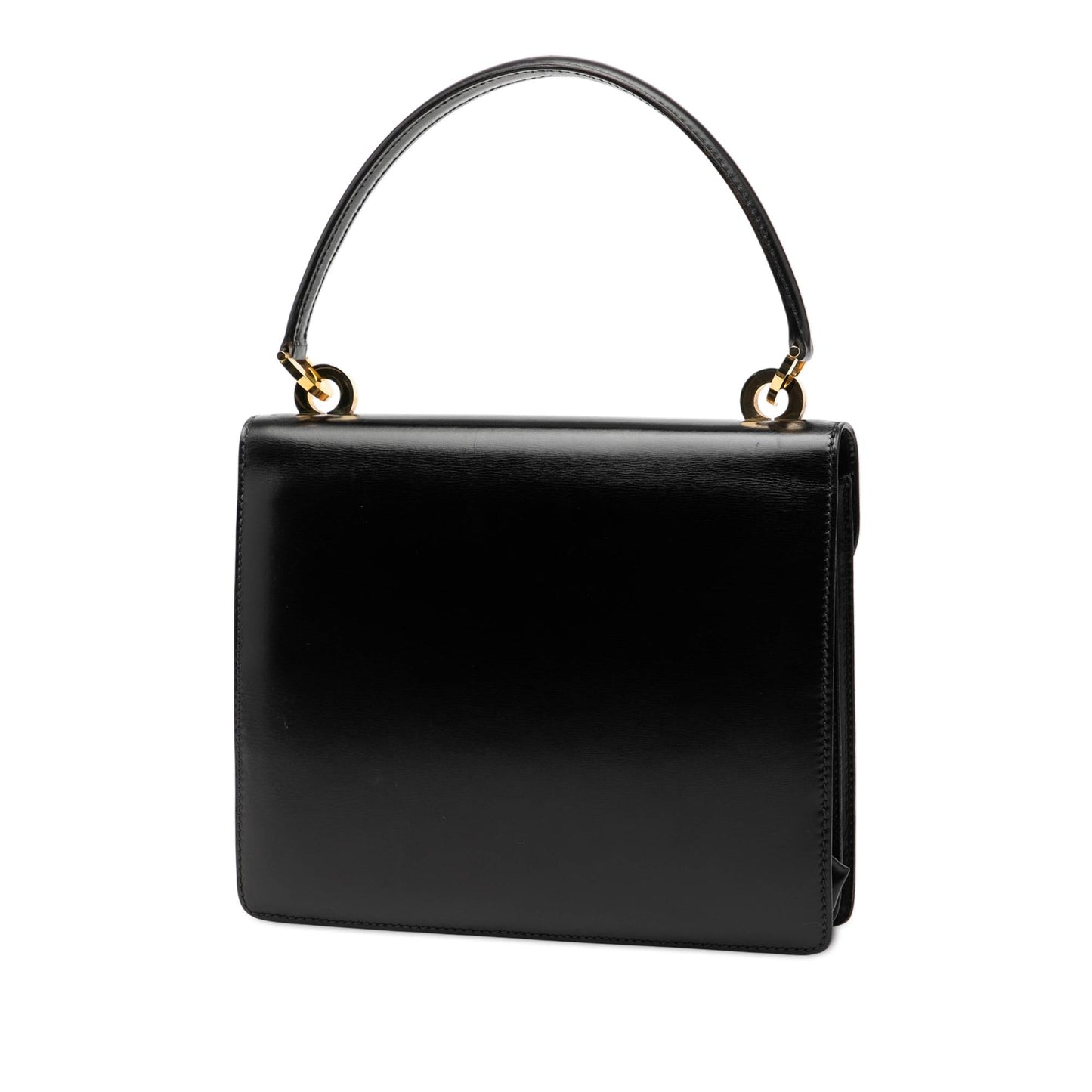 Gucci Smooth Leather Top Handle Bag
