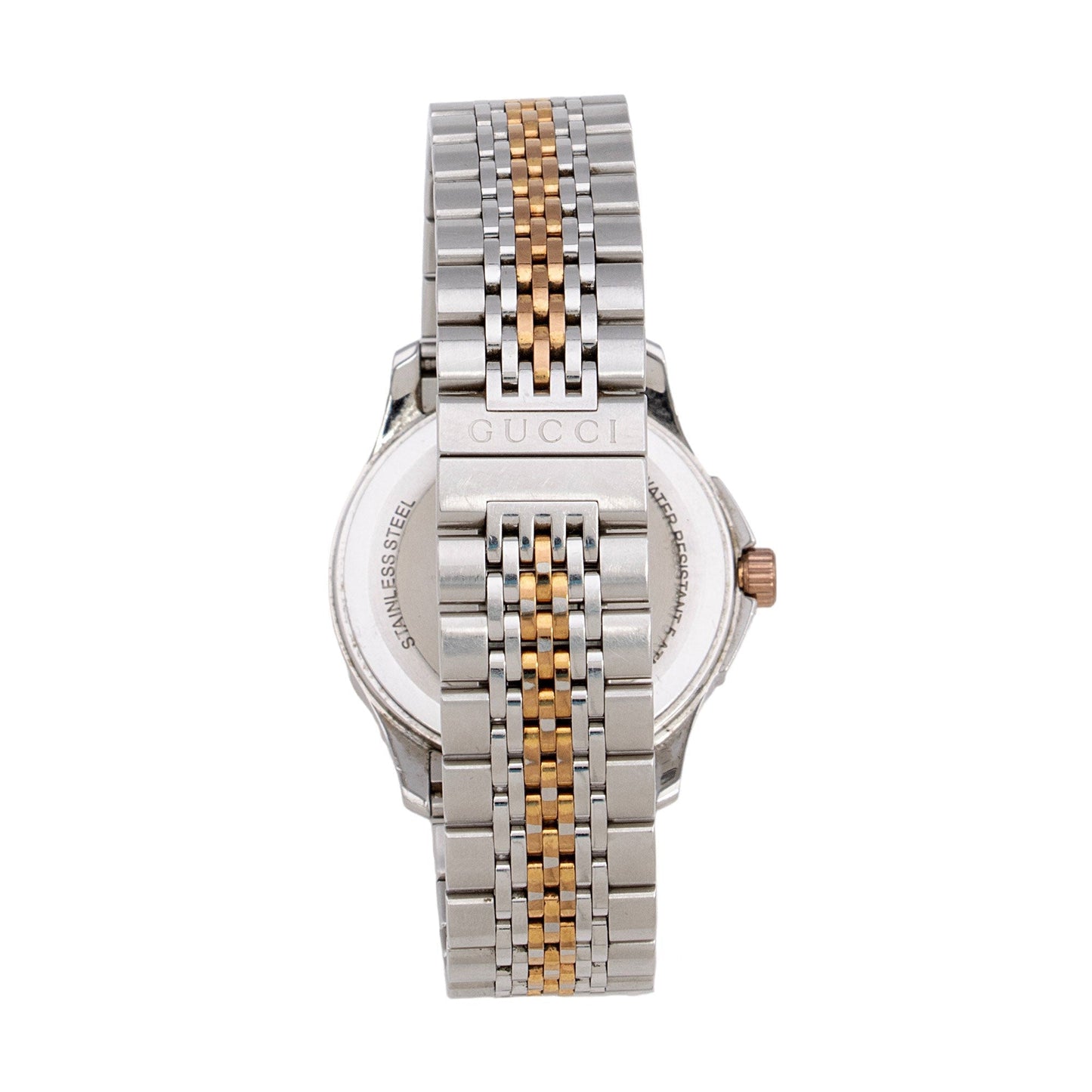 Gucci Stainless Steel Two-Tone G-Timeless Watch (SHF-kQJUGG)