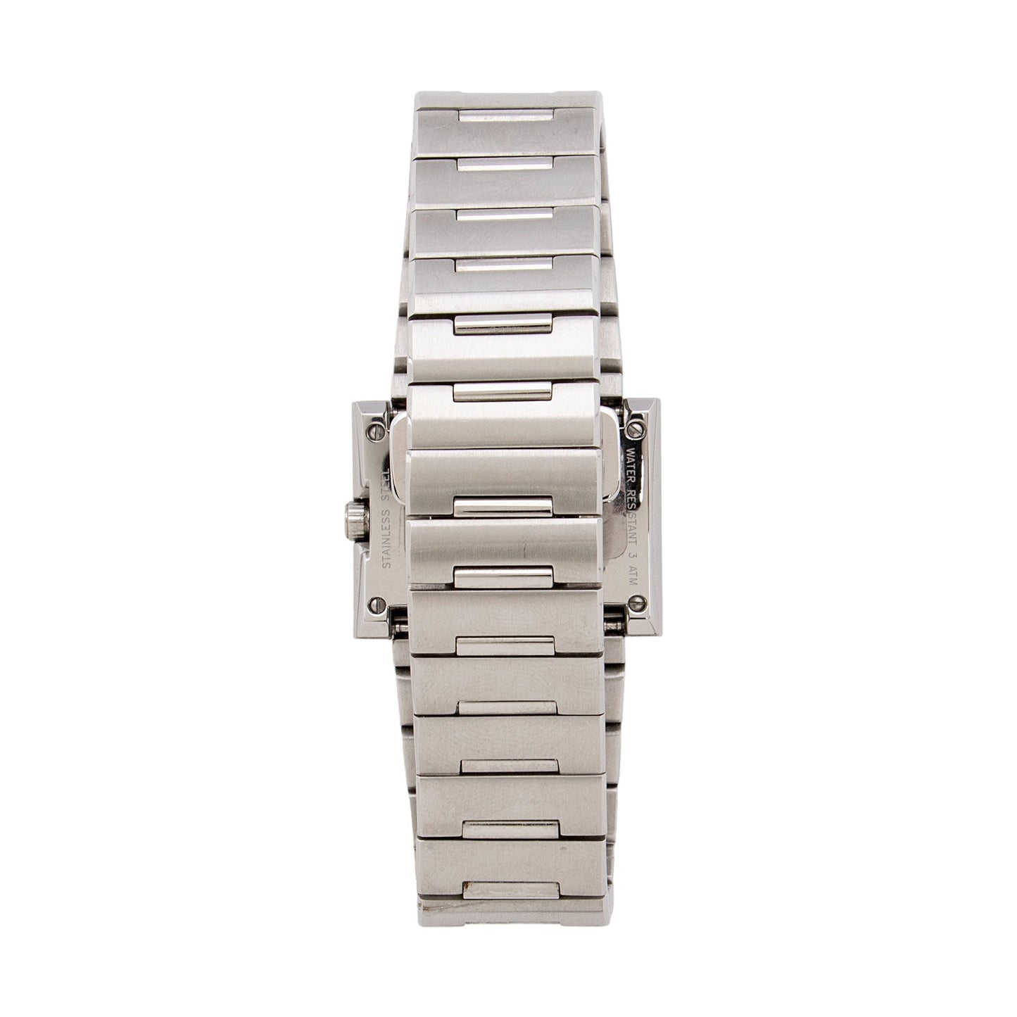 Gucci Stainless Steel Rectangular G Watch (SHF-eHi0YN)