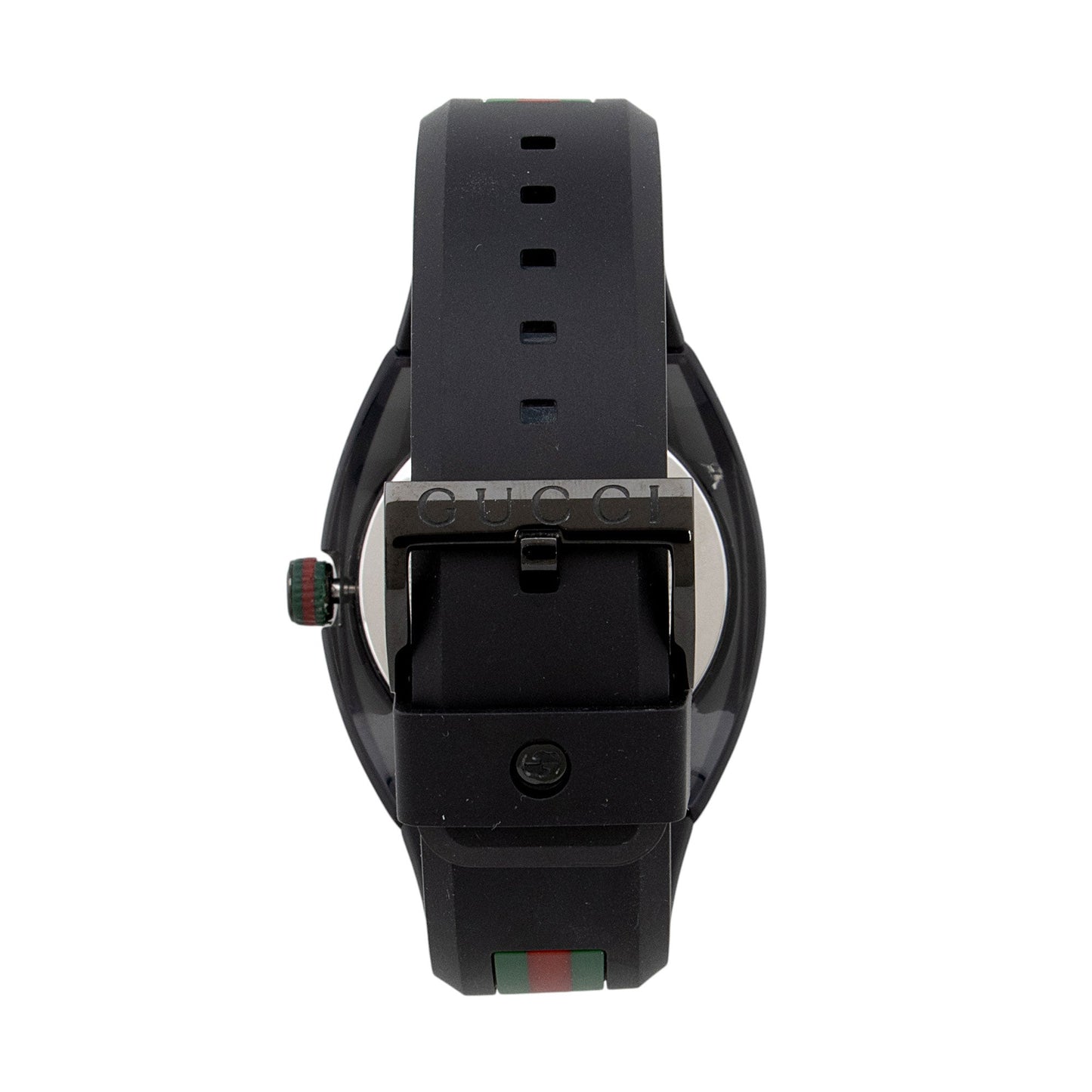 Gucci Stainless Steel Rubber GG Sync Watch (SHF-jivqmb)
