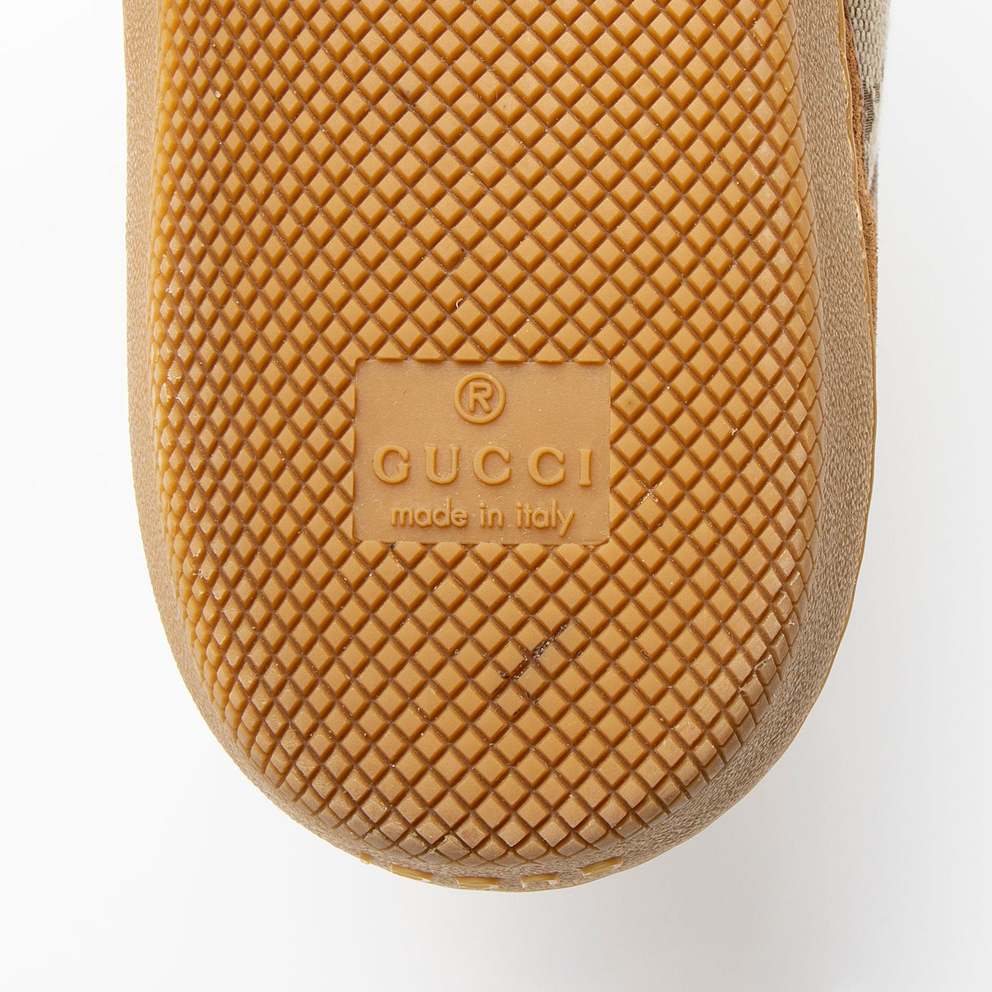 Gucci Suede GG Canvas G75 Sneakers - Size 6.5 / 36.5