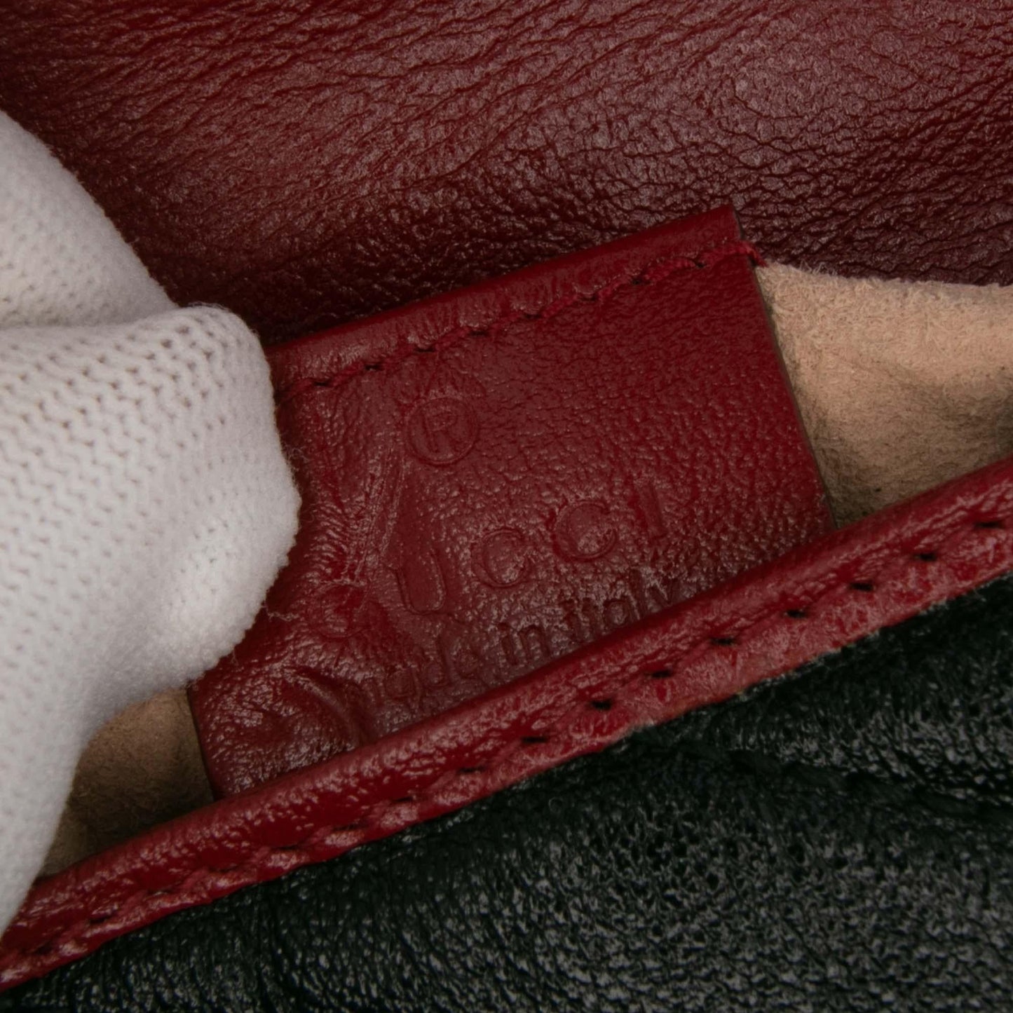 Gucci Super Mini GG Marmont Matelasse Leather Torchon Flap Crossbody