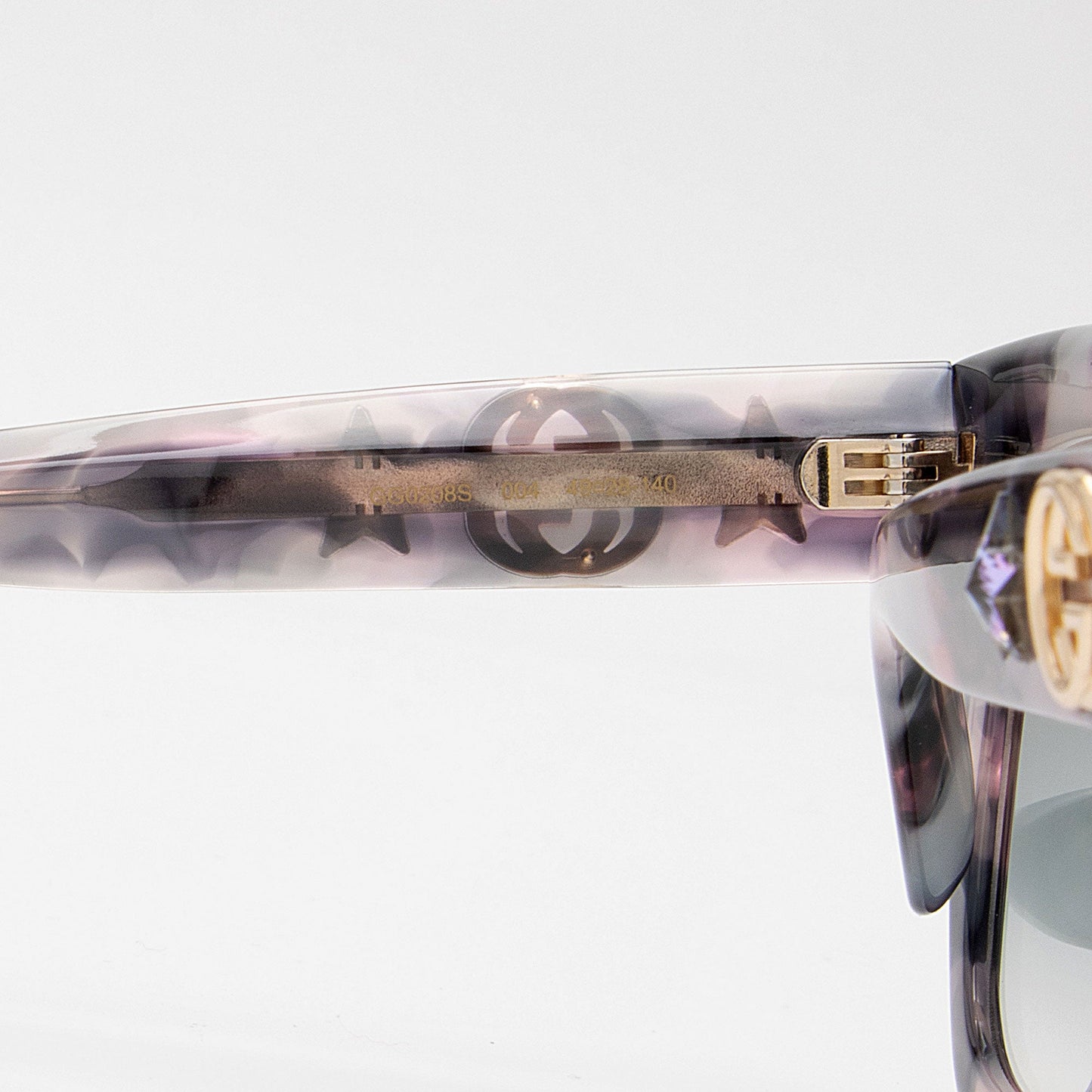 Gucci Urban Stars Interlocking G Oversized Sunglasses (SHF-3PPmAt)