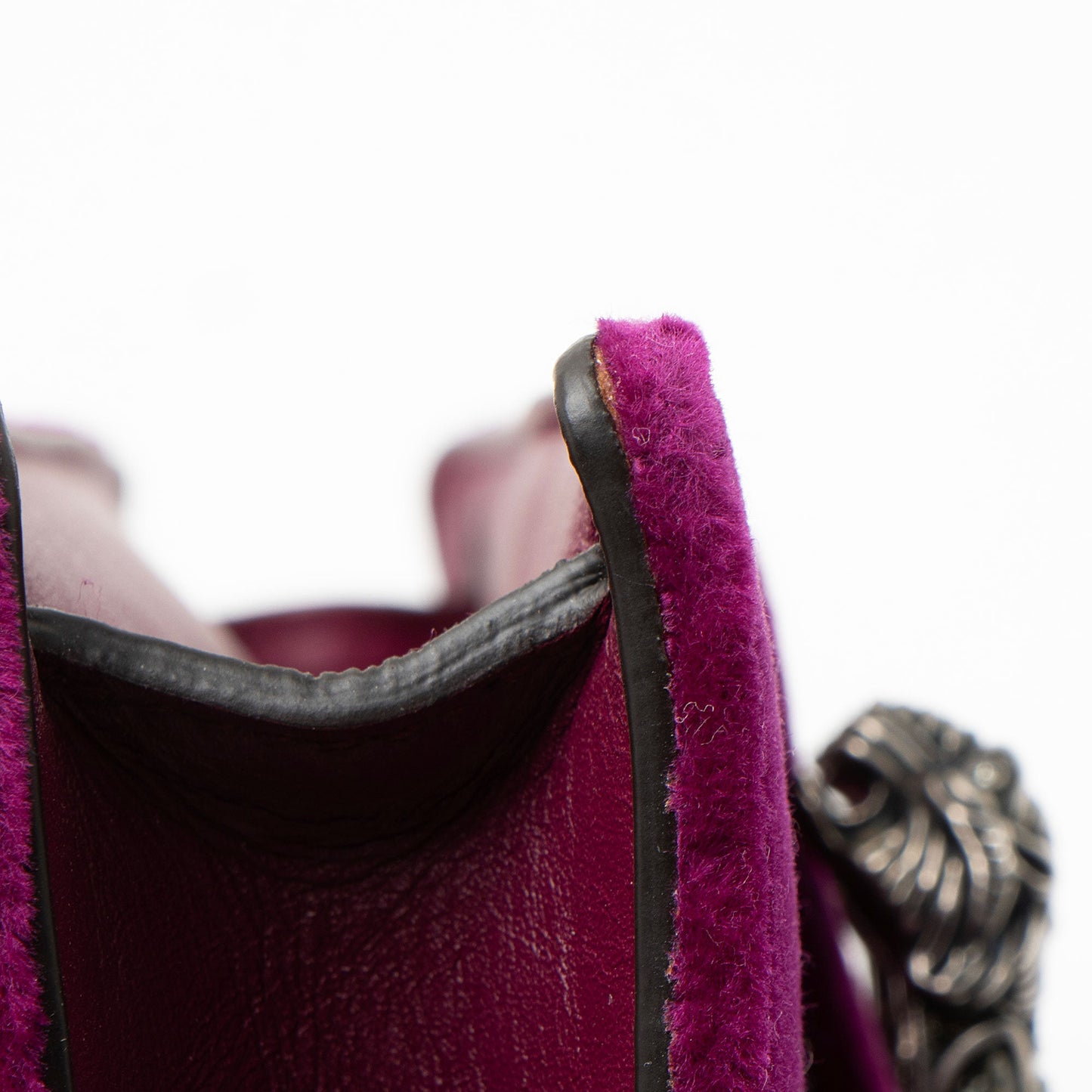 Gucci Velvet Crystal Dionysus Mini Shoulder Bag