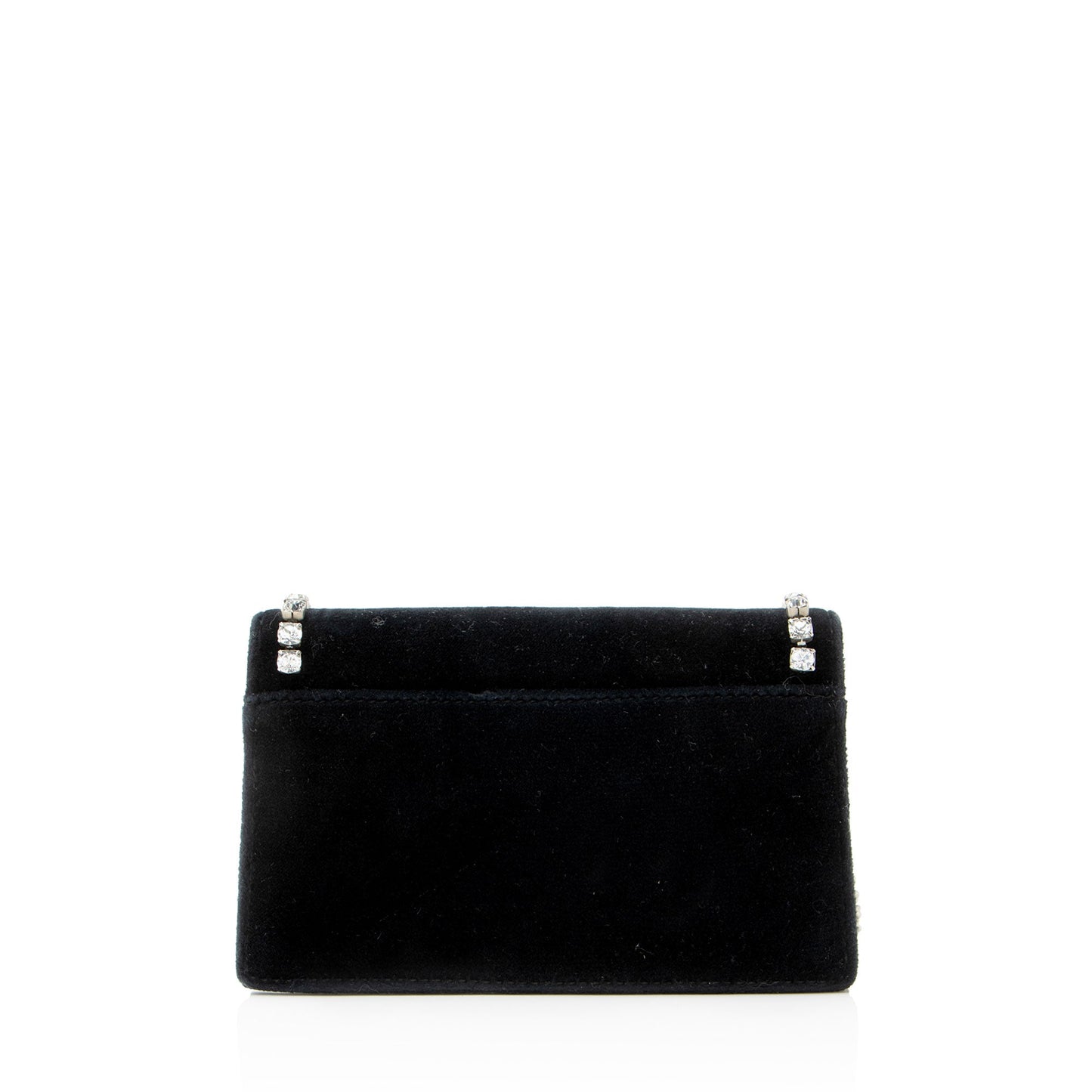 Gucci Velvet Crystal Embellished Dionysus Mini Shoulder Bag