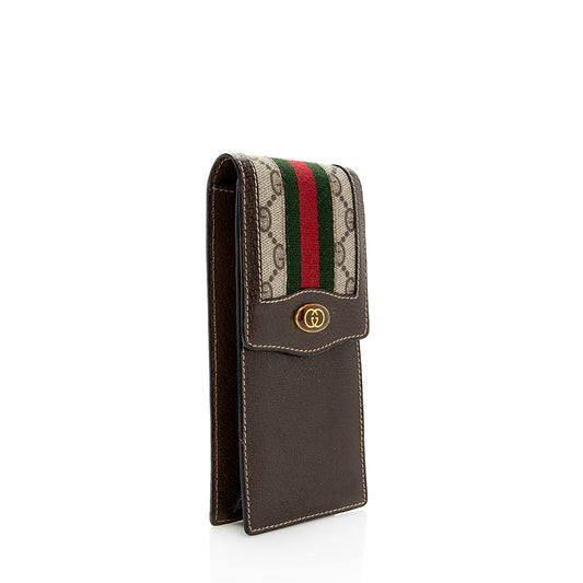 Gucci Vintage GG Plus Web Sunglasses Case (SHF-18623)
