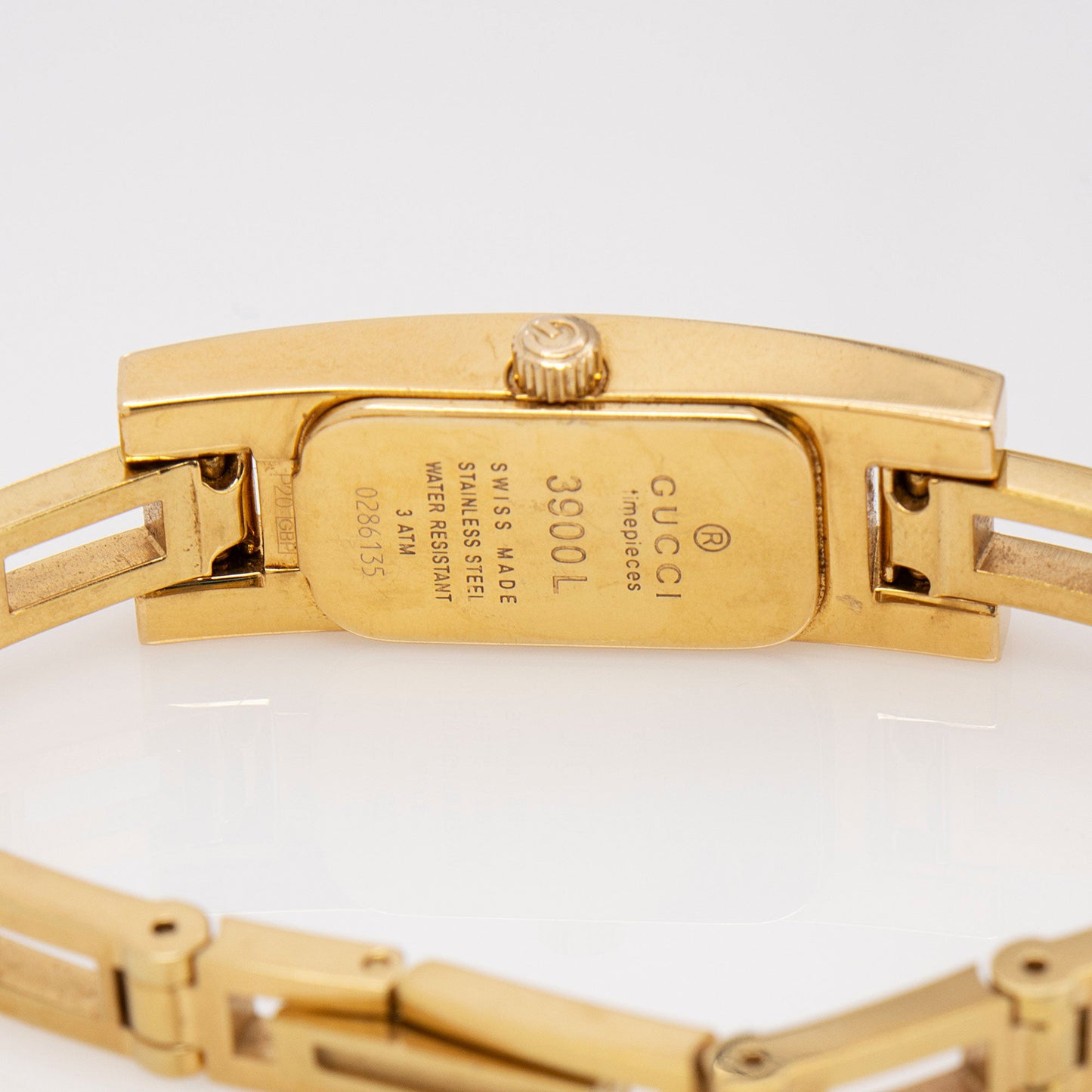 Gucci Vintage Gold Stainless Steel 3900 Watch (SHF-yU0EPF)