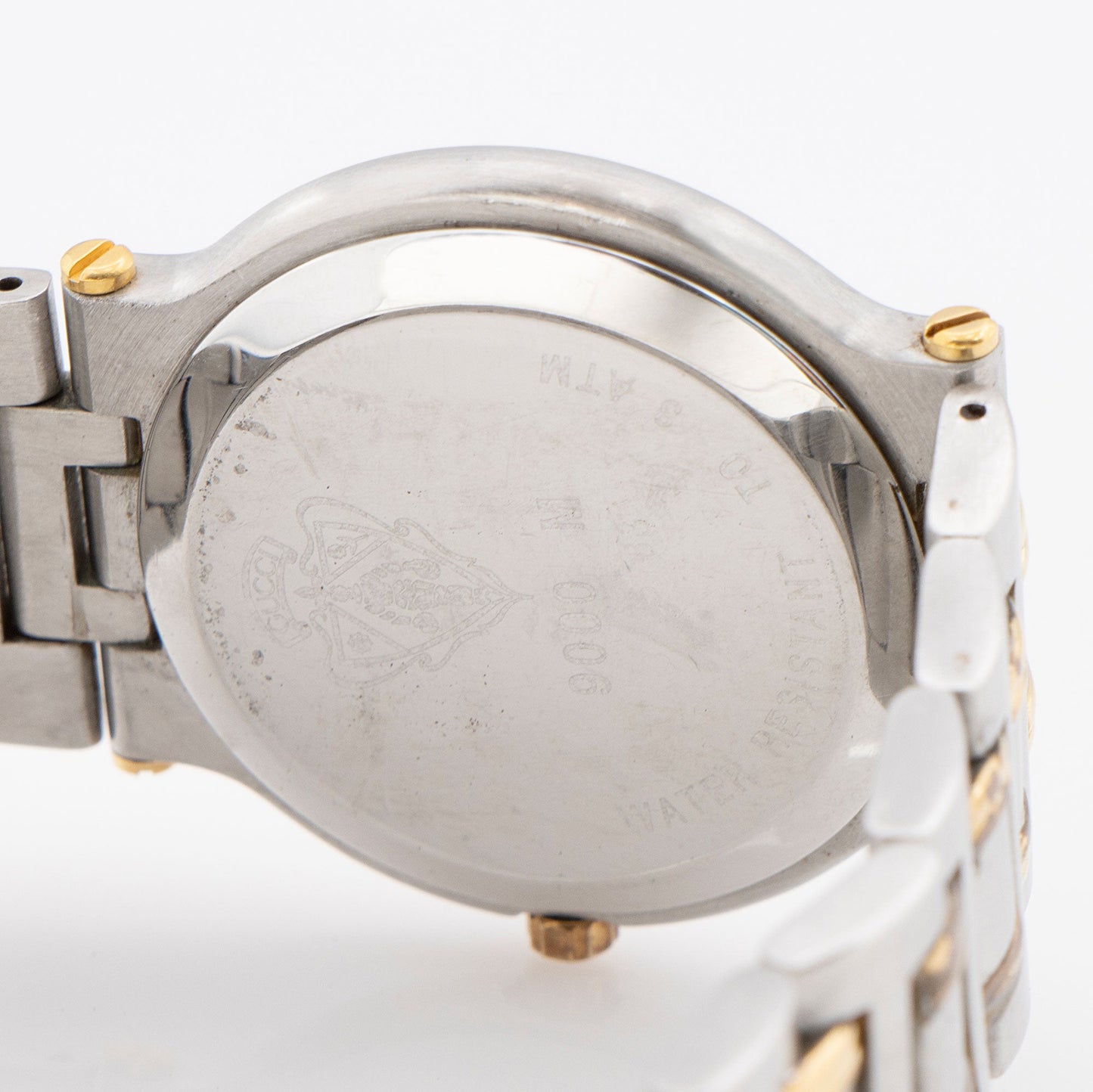 Gucci Vintage Stainless Steel 2 Tone 9000L Watch (SHF-OEjIDA)