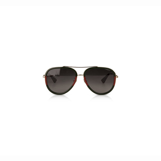 Gucci Web Accent Aviator Sunglasses