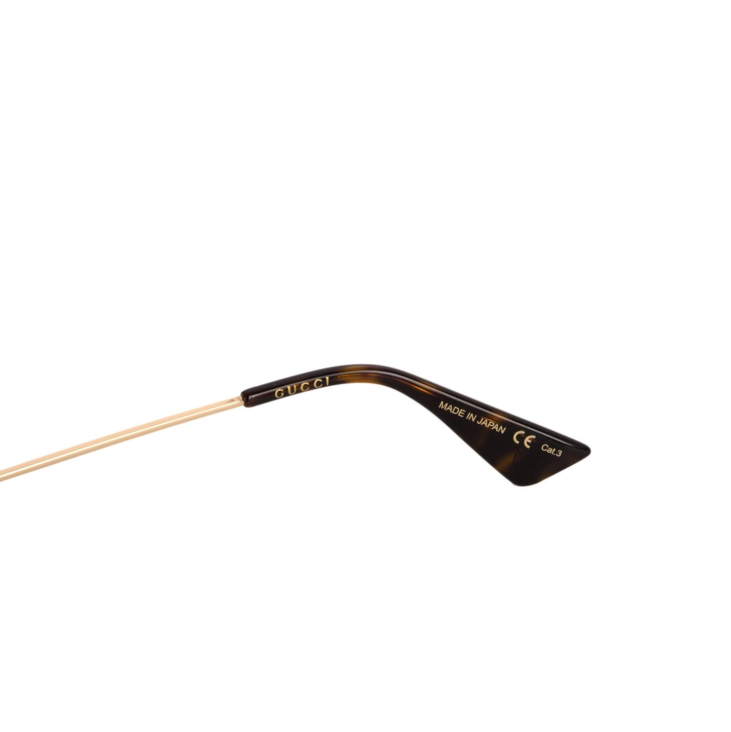 Gucci Web Accent Aviator Sunglasses