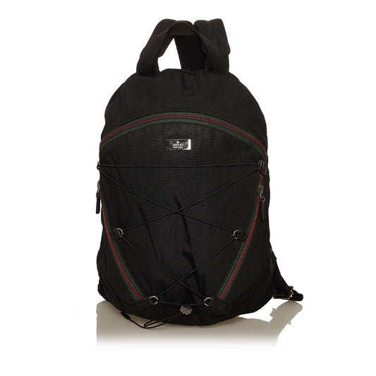 Gucci Web Nylon Backpack (SHG-29540)