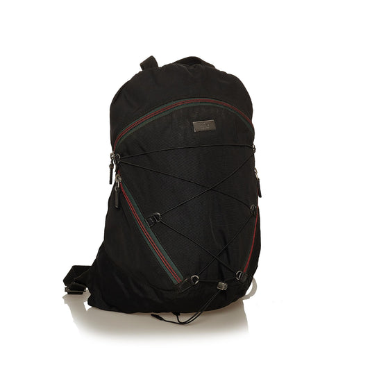 Gucci Web Nylon Backpack (SHG-29540)