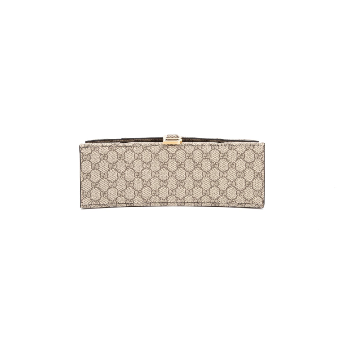 Gucci X Balenciaga The Hacker Project GG Supreme Hourglass Medium Top Handle Bag