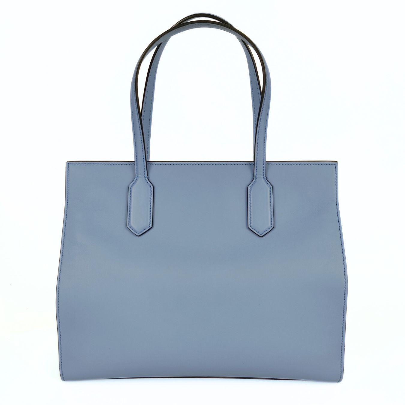 Luxury Gucci Trending 2025 Luxury Gucci Trending 2025 Shopper handbag in light blue leather Japan Exclusive - '10s