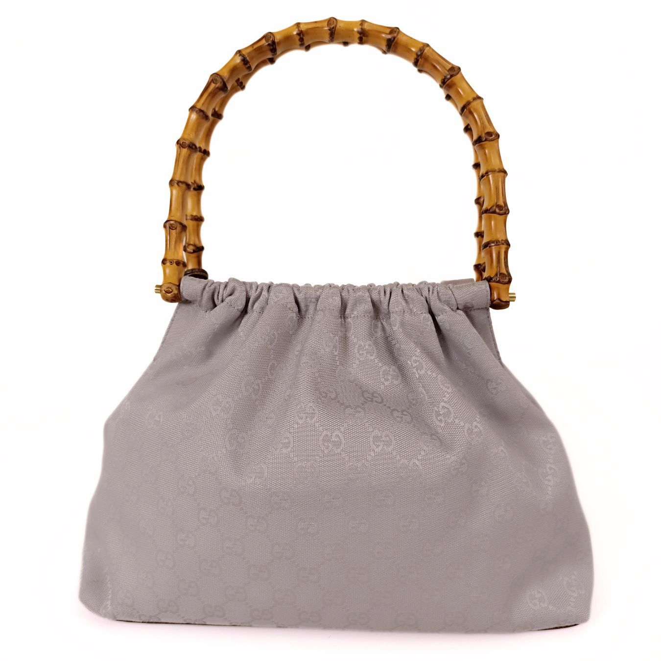 Luxury Gucci Trending 2025 Luxury Gucci Trending 2025 Bamboo GG handbag in lilac canvas - '10s