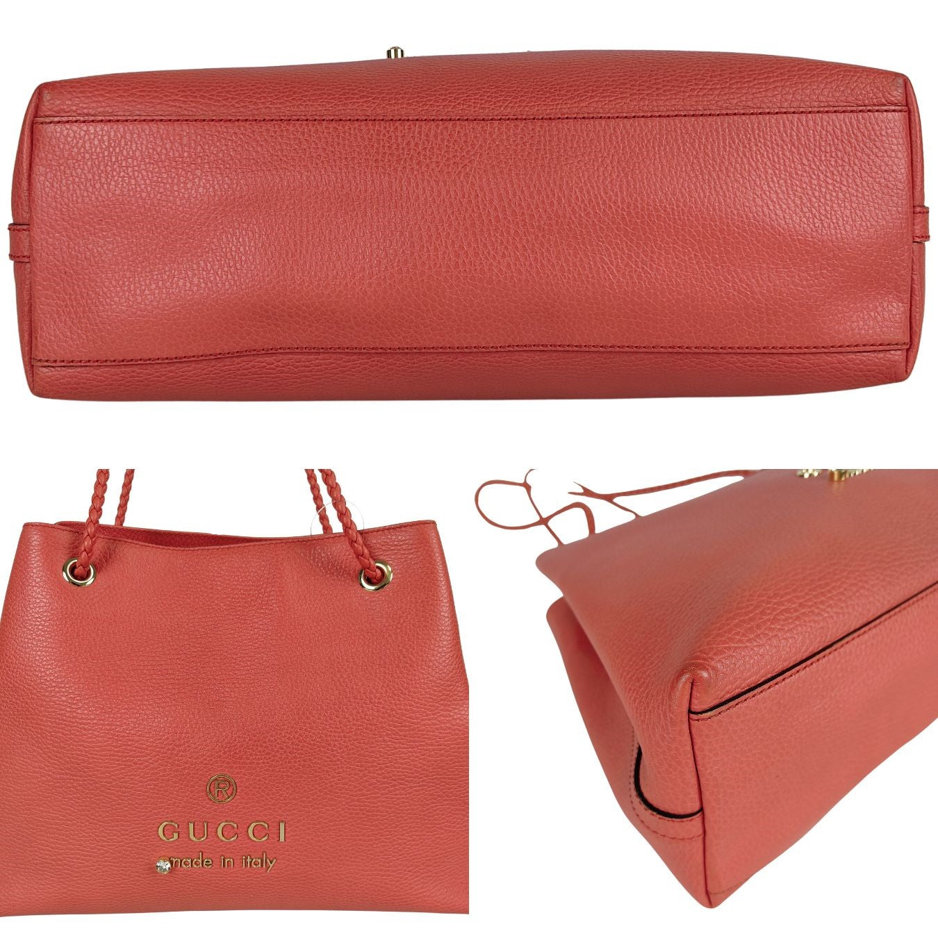 Luxury Gucci Trending 2025 Luxury Gucci Trending 2025 Gifford shoulder bag in coral red leather - '10s